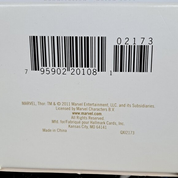 Hallmark Keepsake Ornament Thor 2011 Marvel the Avengers Comics MIB Hero - Picture 3 of 16